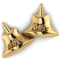 Gold Plated Sterling Silver Cufflink's, Custom Logo, 1"
